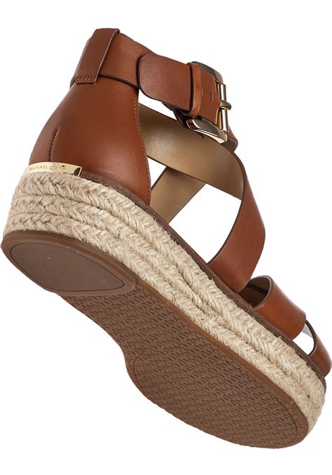 michael michael kors mackay leather sandal|Michael Kors sandals.